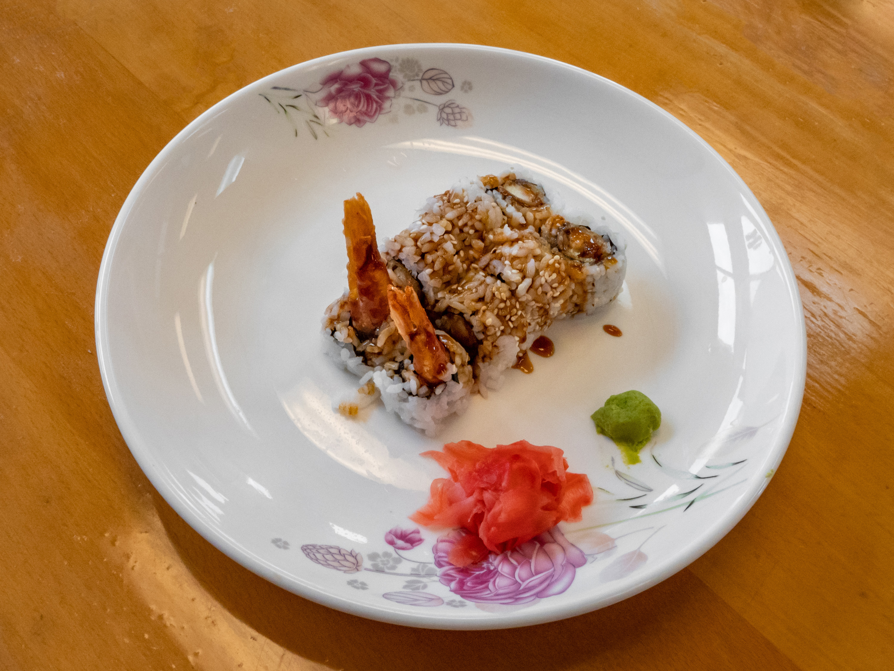Order Shrimp Tempura Roll food online from Kyoto Japanese Express store, Lynchburg on bringmethat.com