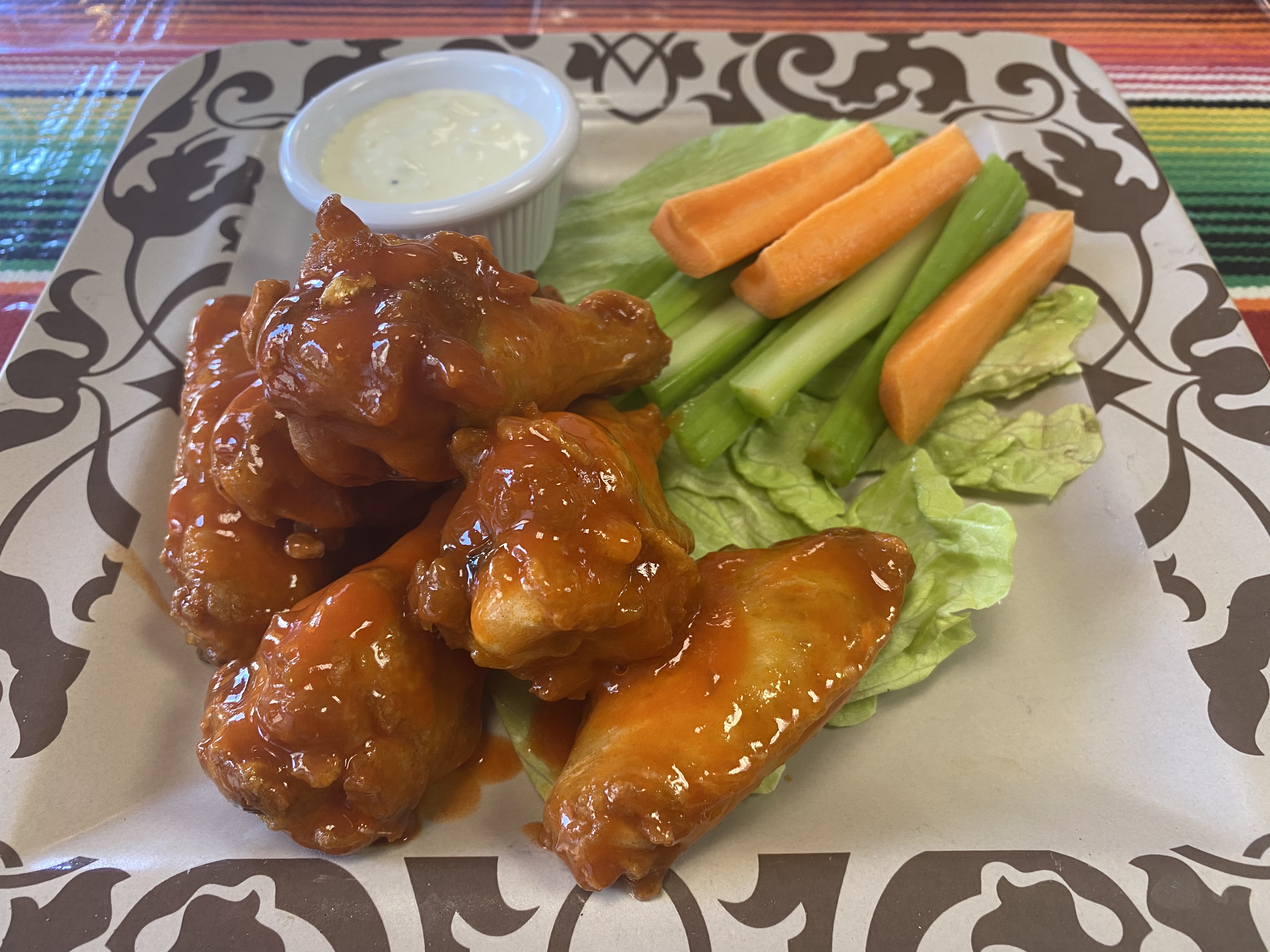 Order 6 chicken Wings  food online from Coco taqueria store, Sleepy Hollow on bringmethat.com