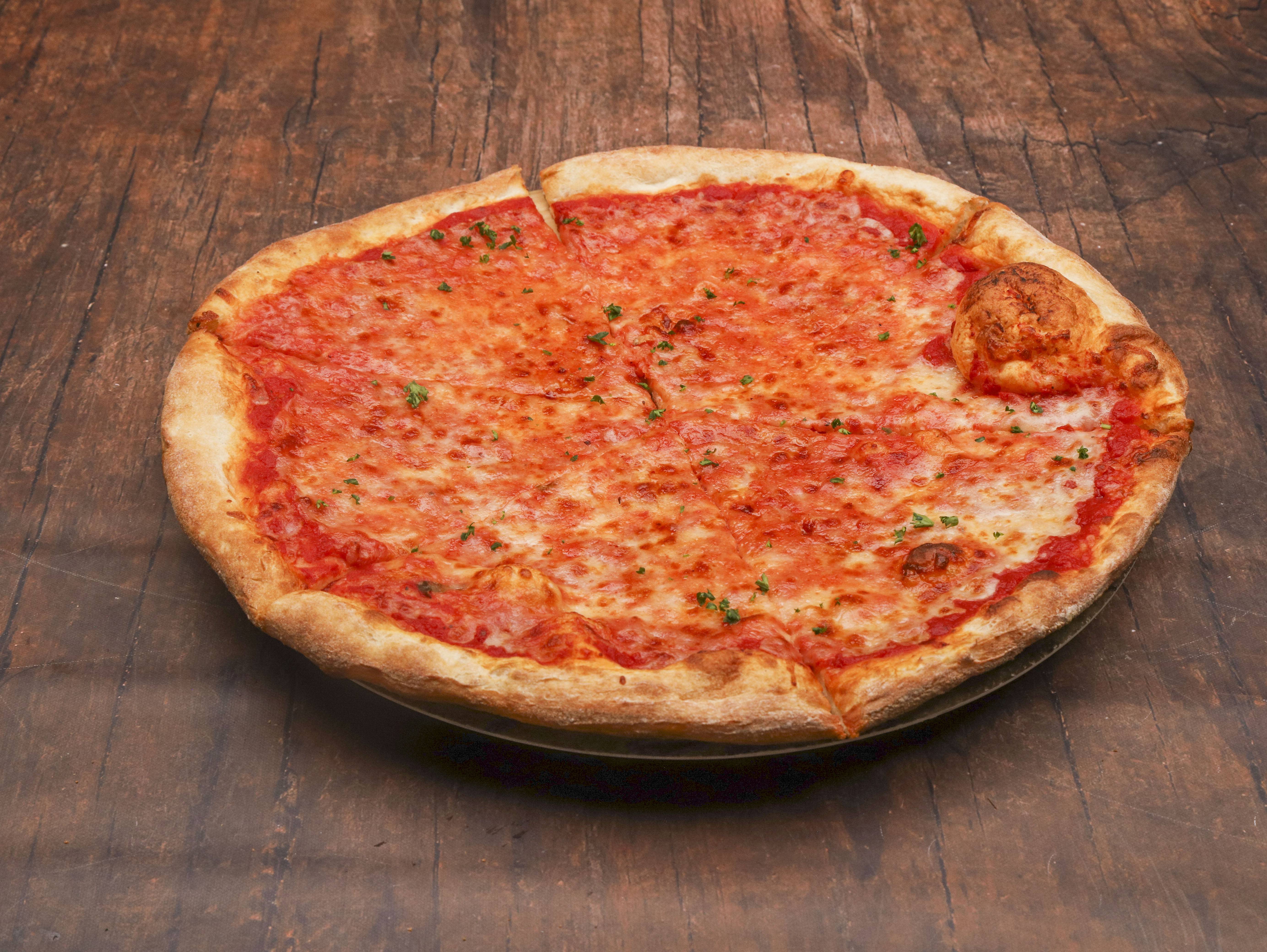 Order 5 Cheese Pizza food online from Luigis Pizza Fresca store, Marlton on bringmethat.com