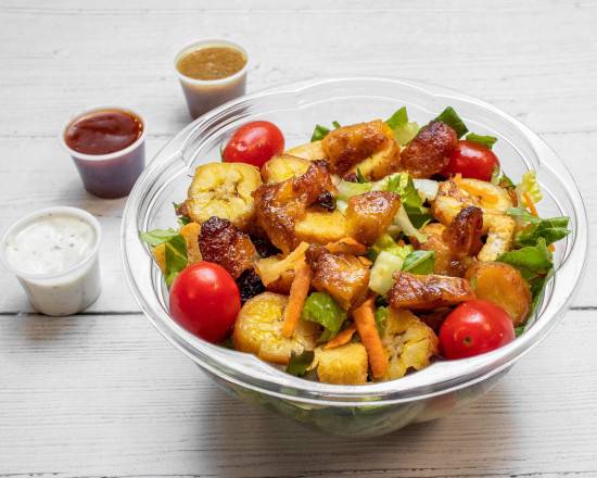 Order Plantain Salad food online from Jerkin Chicken store, Jersey City on bringmethat.com