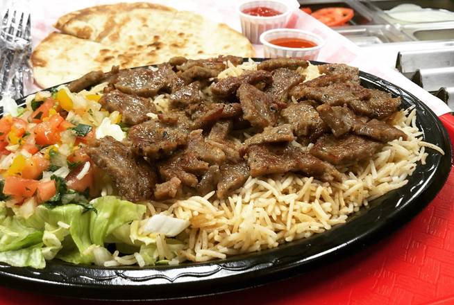 Order Gyro Over Rice food online from Super Taco store, Schenectady on bringmethat.com