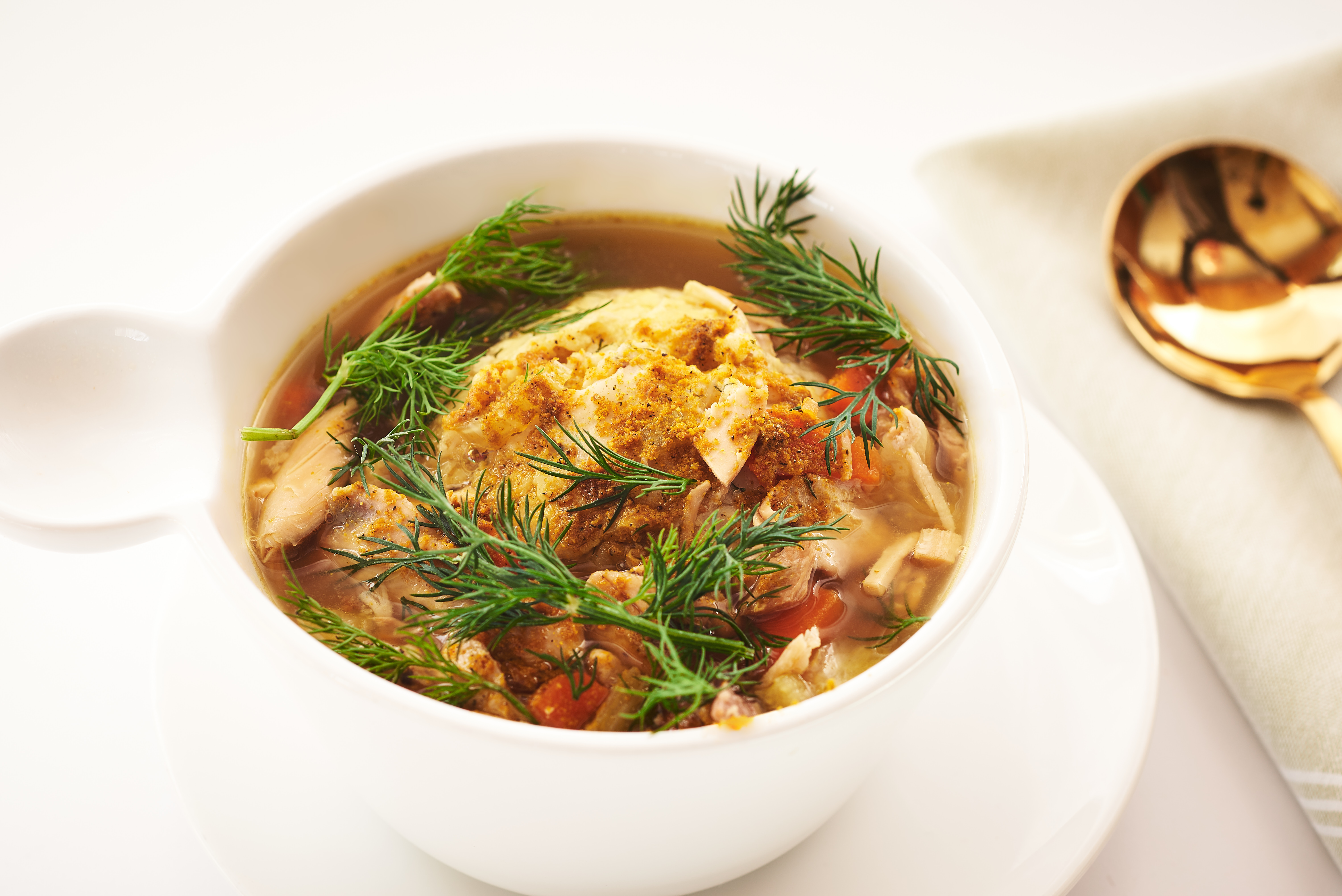 Order Matzo Ball Soup food online from Our Fathers store, Boston on bringmethat.com