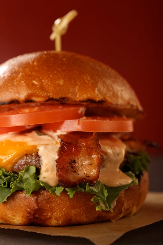 Order Bacon 1000 Burger food online from New york burger co. store, New York on bringmethat.com