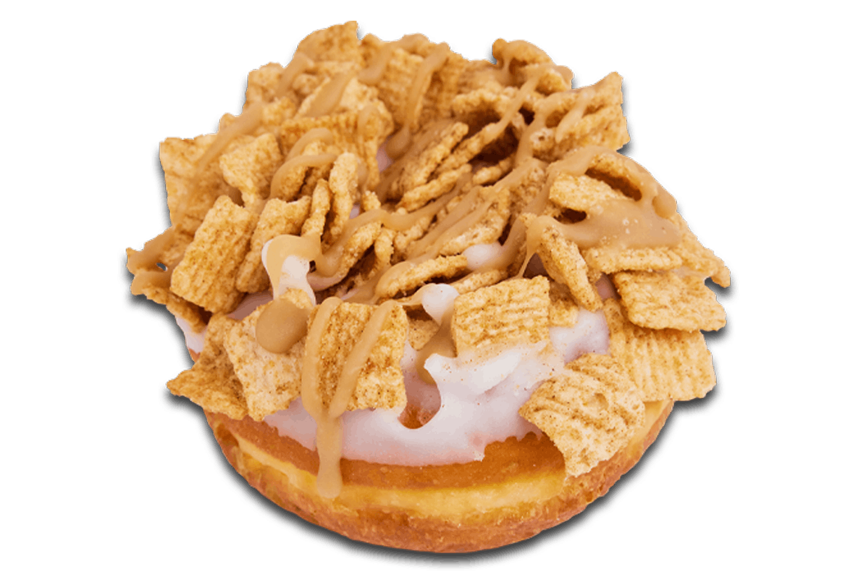 Order Cinnamon Toast Crunch Raised food online from Randy Donuts store, Costa Mesa on bringmethat.com