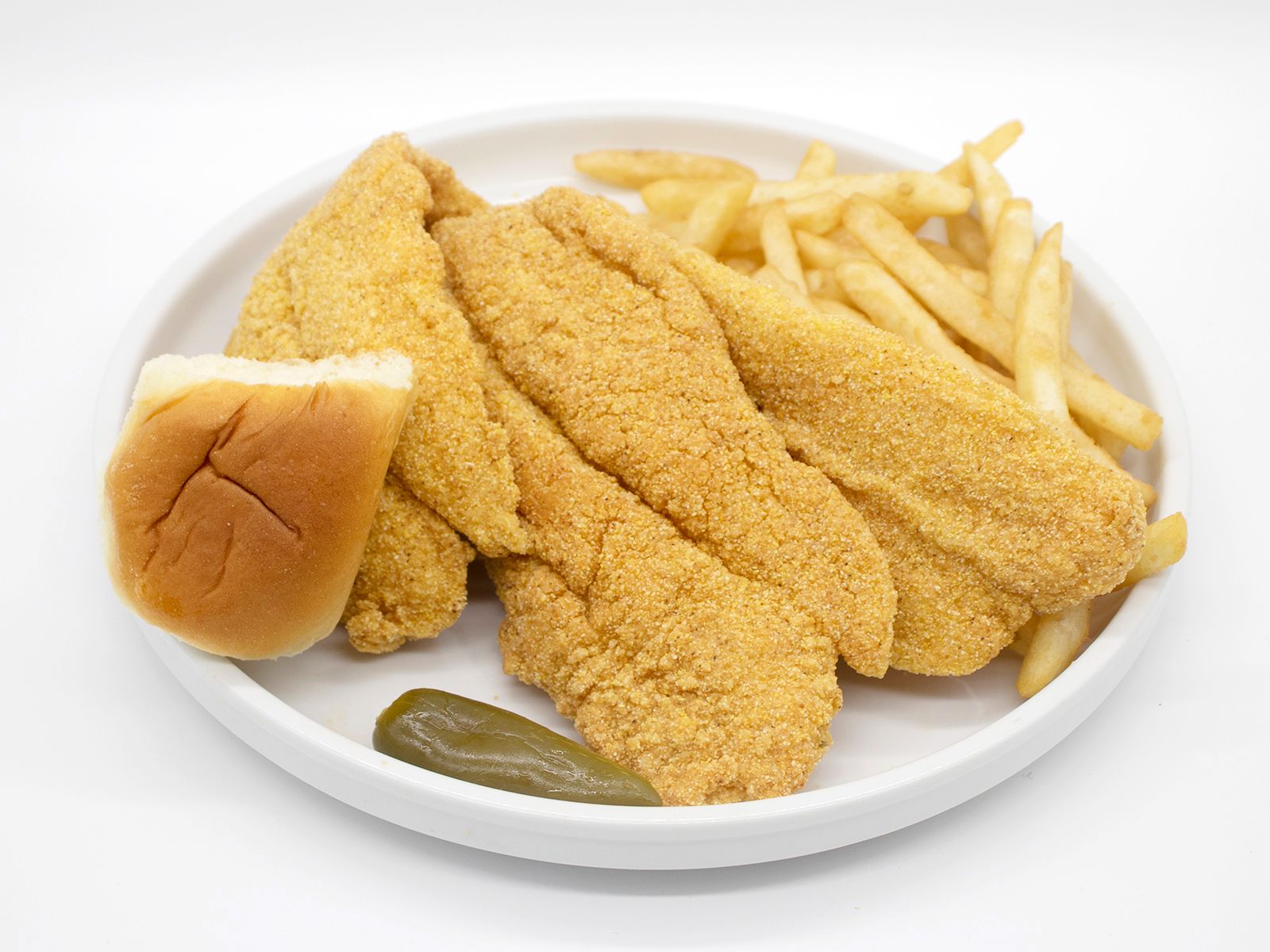Order 3pc Fish Fillet Meal food online from Seashell #6 store, Chicago on bringmethat.com