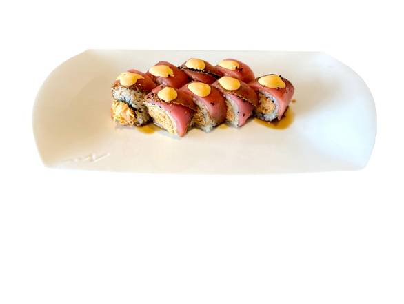 Order 949 Tuna Meets Spicy Crab food online from 8000 Miles store, Roselle on bringmethat.com