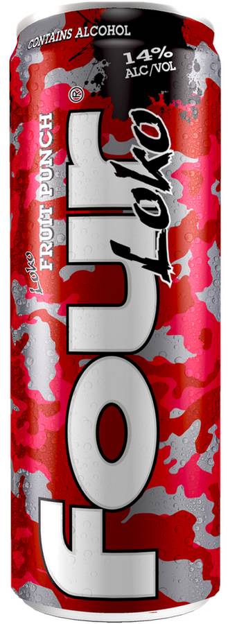 Order Four Loko Fruit Punch food online from Red Roof Market store, Lafollette on bringmethat.com