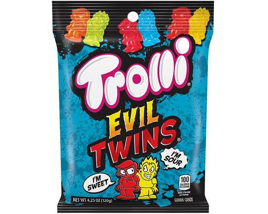 Order Trolli Evil Twins, 4.25oz  food online from Tenderloin Liquor store, San Francisco on bringmethat.com