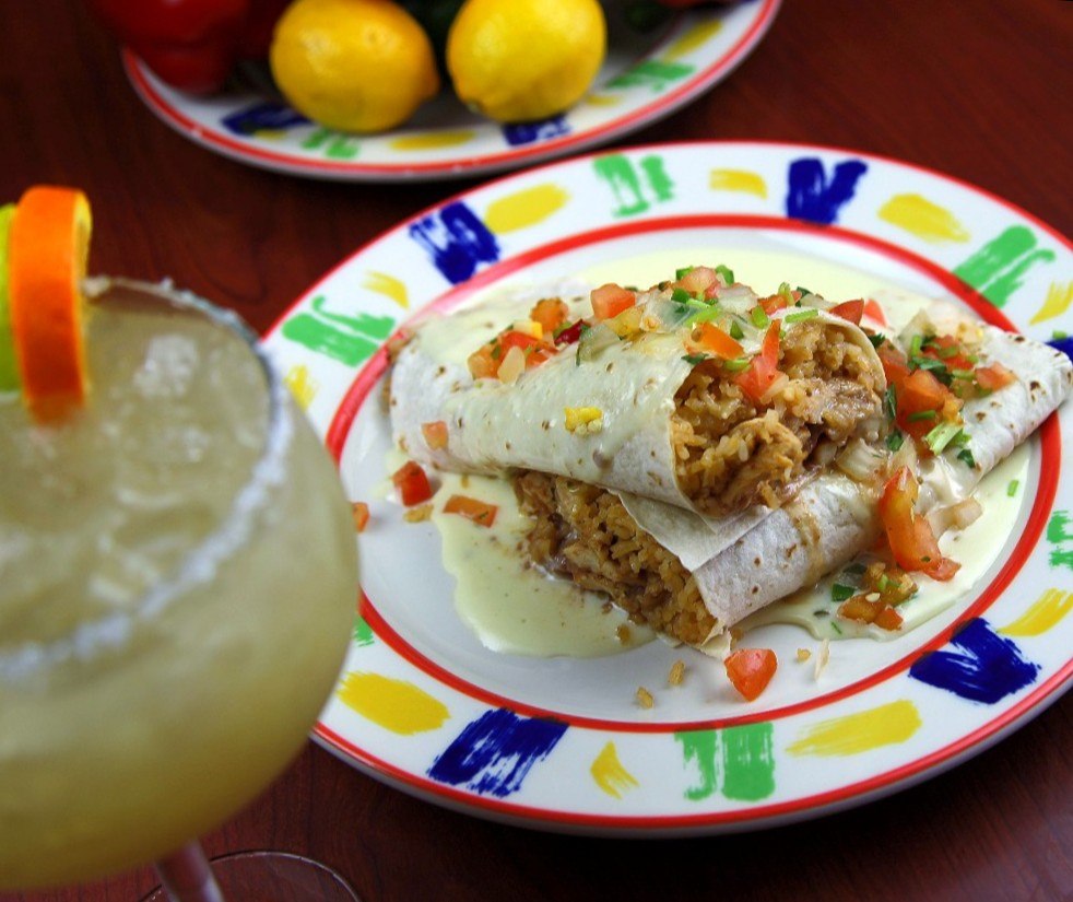Order California Burrito food online from Mi Pueblo Mexican Grill store, High Point, NC on bringmethat.com