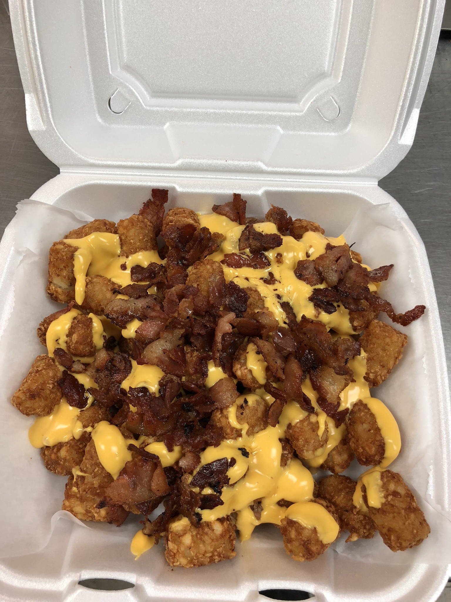 Order Bacon Cheese Tater Tots food online from Route 51 Wings store, Brentwood on bringmethat.com