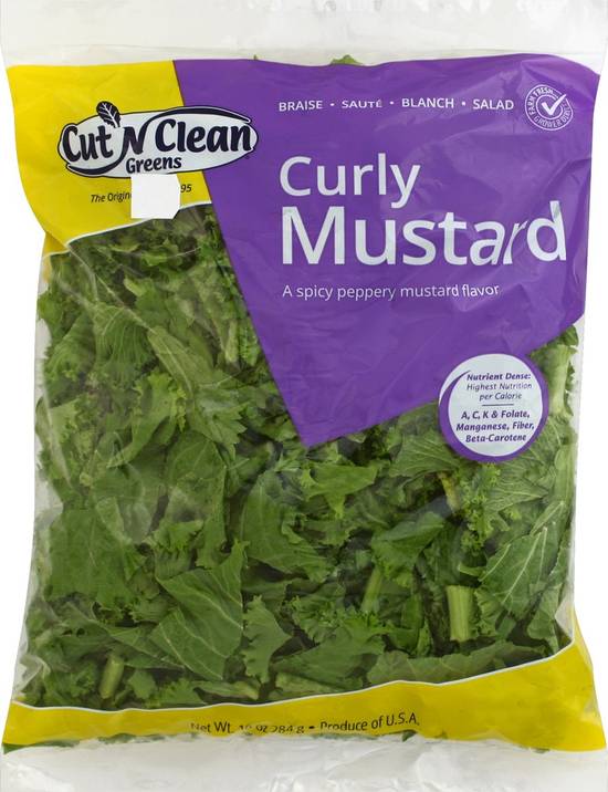Order Cut 'N Clean · Curly Mustard (10 oz) food online from Safeway store, Dixon on bringmethat.com