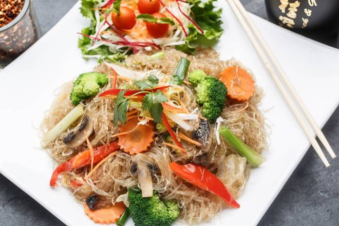 Order Vegan Glass Noodles food online from SukhoThai on Royal St. store, New Orleans on bringmethat.com