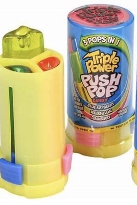 Order Triple Push Pop food online from The Sweet Shop Nyc store, New York on bringmethat.com