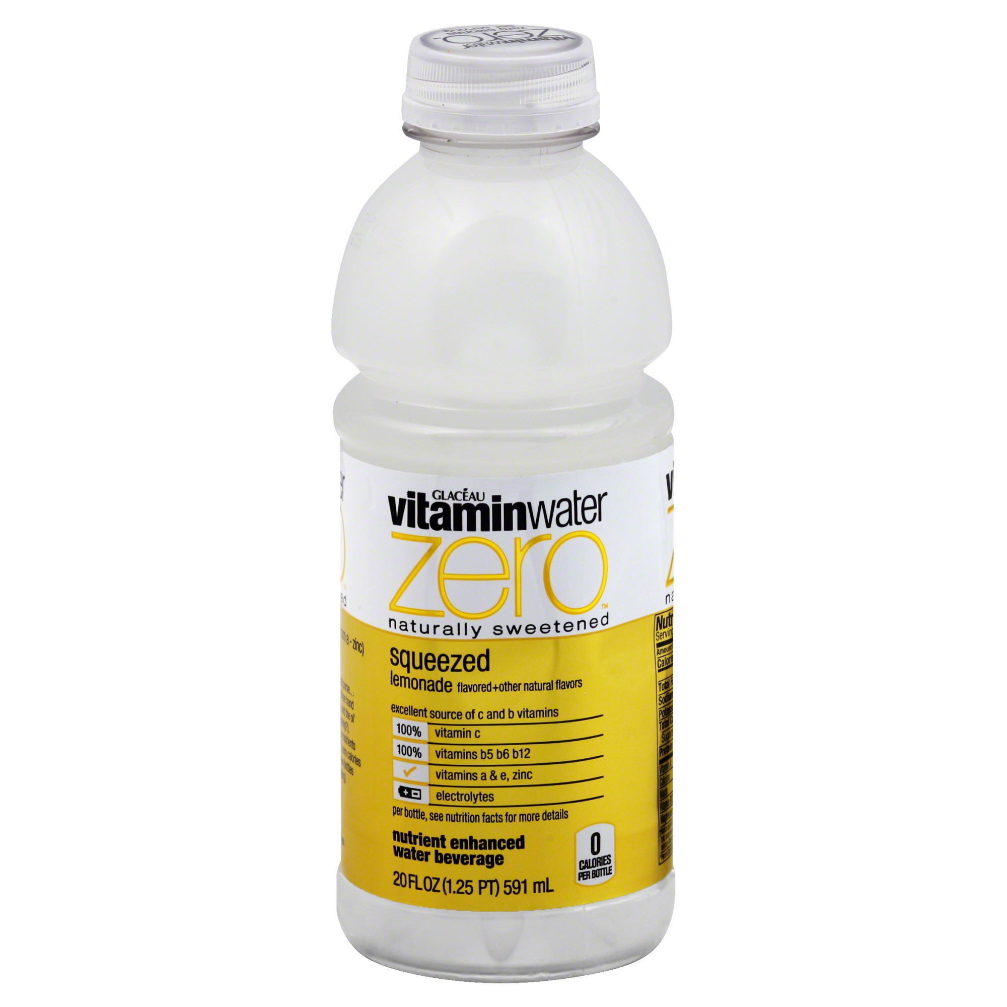 Order Vitamin Water Squeezed Lemonade - 20 fl oz food online from Rite Aid store, MILLER PLACE on bringmethat.com