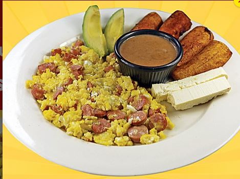 Order Desayuno Huevos con Salchicha food online from Amanecer store, Charlottesville on bringmethat.com