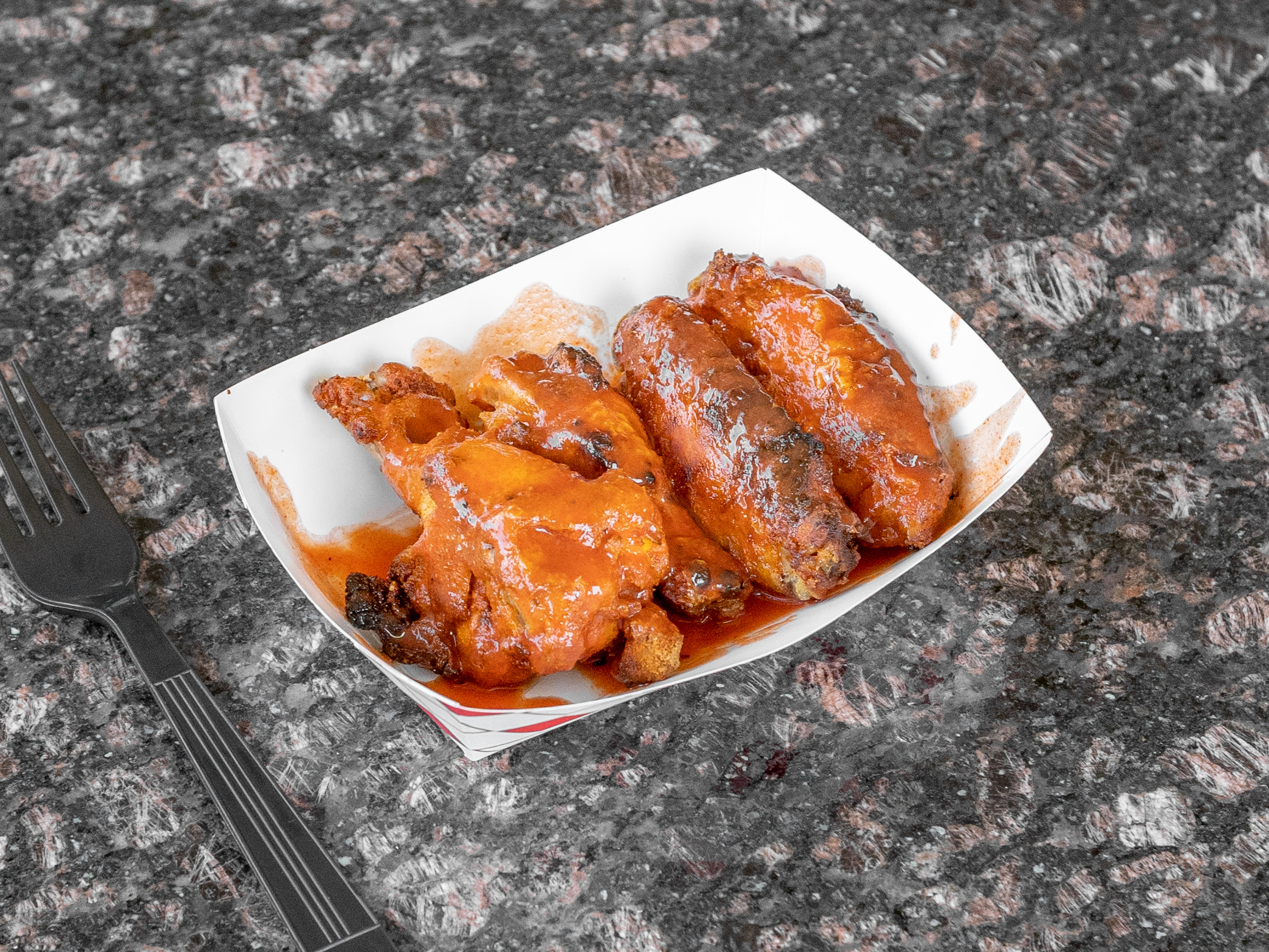 Order 6 Wings food online from La Pizza And Mediterranean Kitchen store, East Los Angeles on bringmethat.com