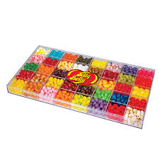 Order Jelly Belly Clear Gift Box of 40 flavors Jelly Beans  2LB food online from Chocolate Boutique store, Pittsburgh on bringmethat.com