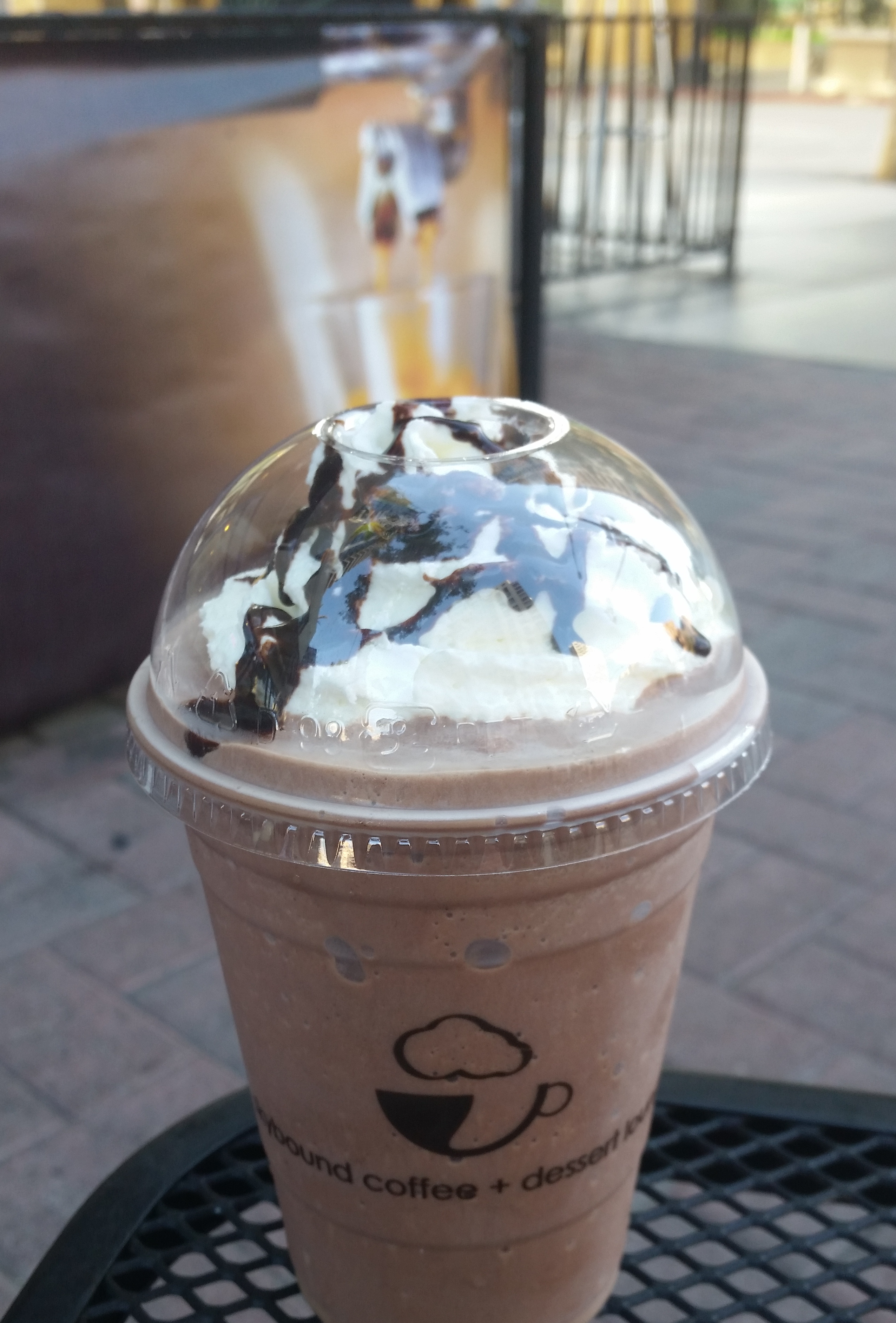 Order Gourmet Chocolate Frappe food online from Skybound Coffee + Dessert Lounge store, Vista on bringmethat.com