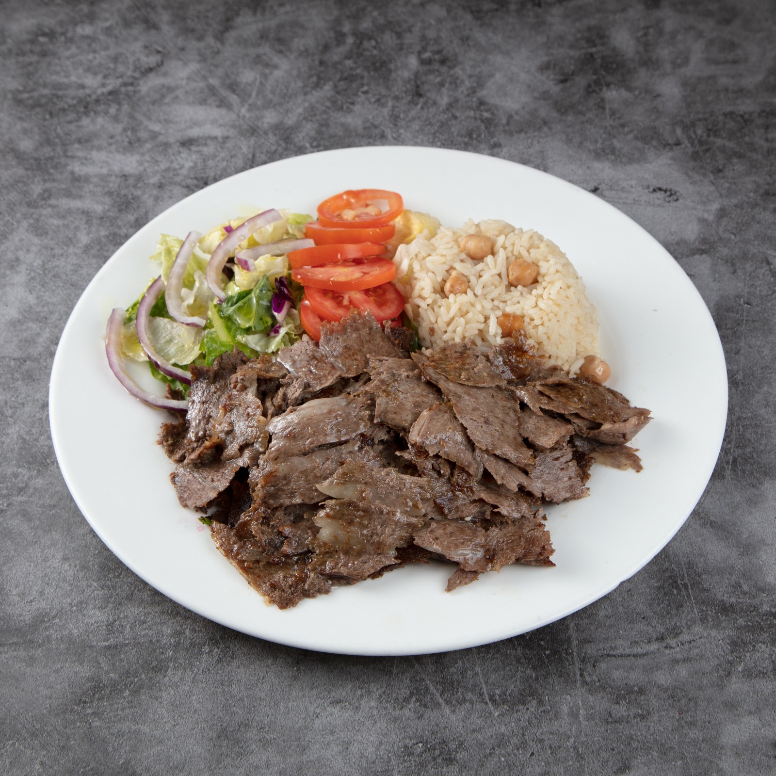 Order LAMB AND BEEF GYRO DOUBLE   (LARGE)  food online from Soup & Gyro store, New York on bringmethat.com
