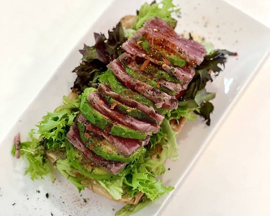Order Ahi Tuna Toast food online from Cafe I Am store, Sandy Springs on bringmethat.com