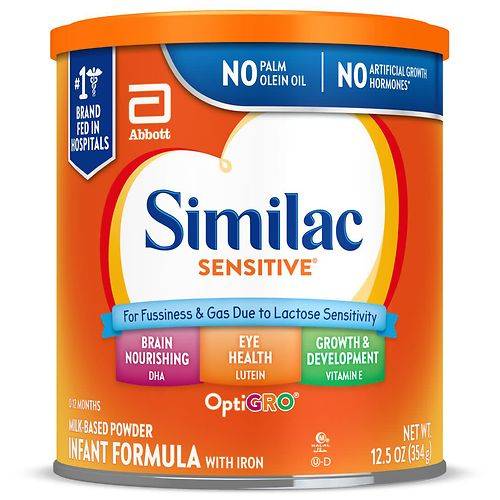 Order Similac Infant Formula For Fussiness and Gas with Iron - 12.5 oz food online from Walgreens store, Willimantic on bringmethat.com