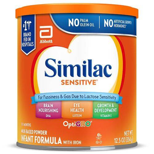 Order Similac Infant Formula For Fussiness and Gas with Iron - 12.5 oz food online from Walgreens store, Houston on bringmethat.com