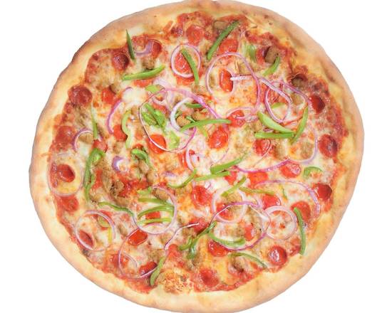 Order 18" Sausage & Peppers Pizza food online from Pie Life Pizza store, Pasadena on bringmethat.com