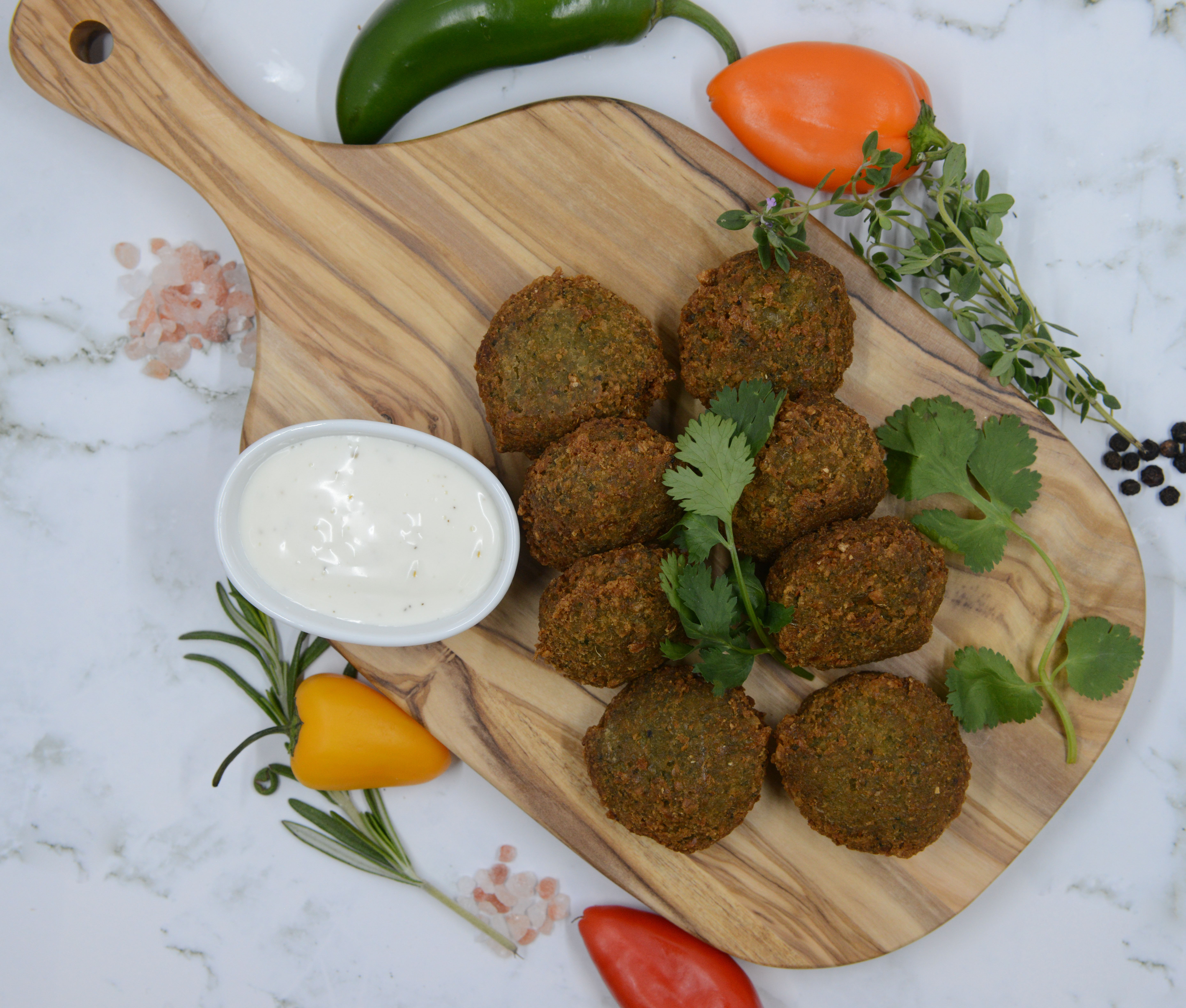 Order Falafel food online from Jeb Pizza store, Troy on bringmethat.com