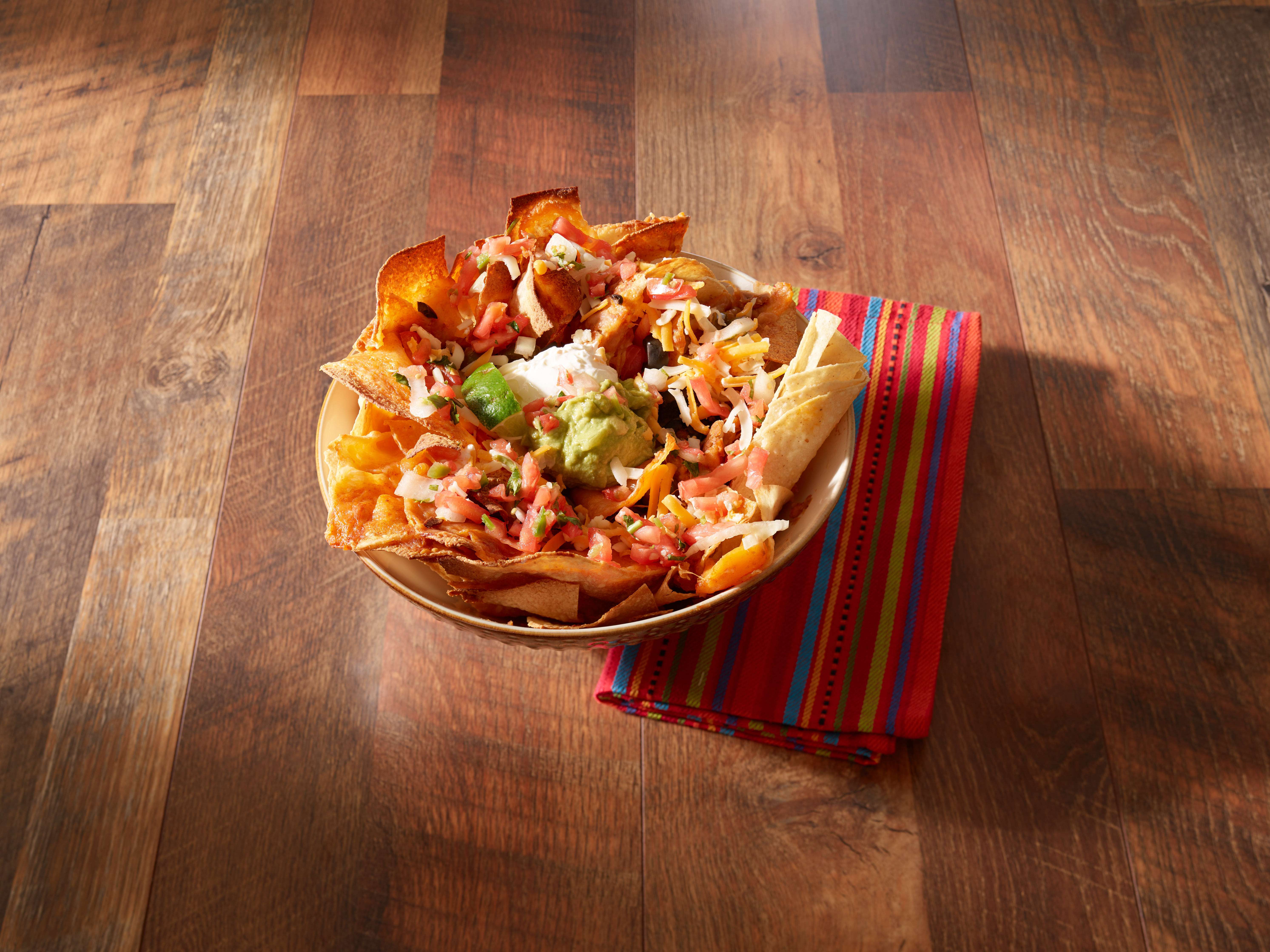 Order Ultimate Nachos Appetizer food online from Garcia's Mexican Restaurant store, Tempe on bringmethat.com