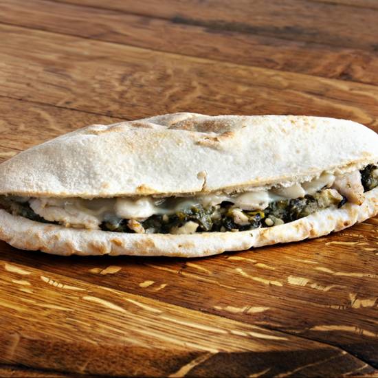 Order Spinach Melt & Chicken Sandwich food online from The Perfect Pita store, Springfield on bringmethat.com