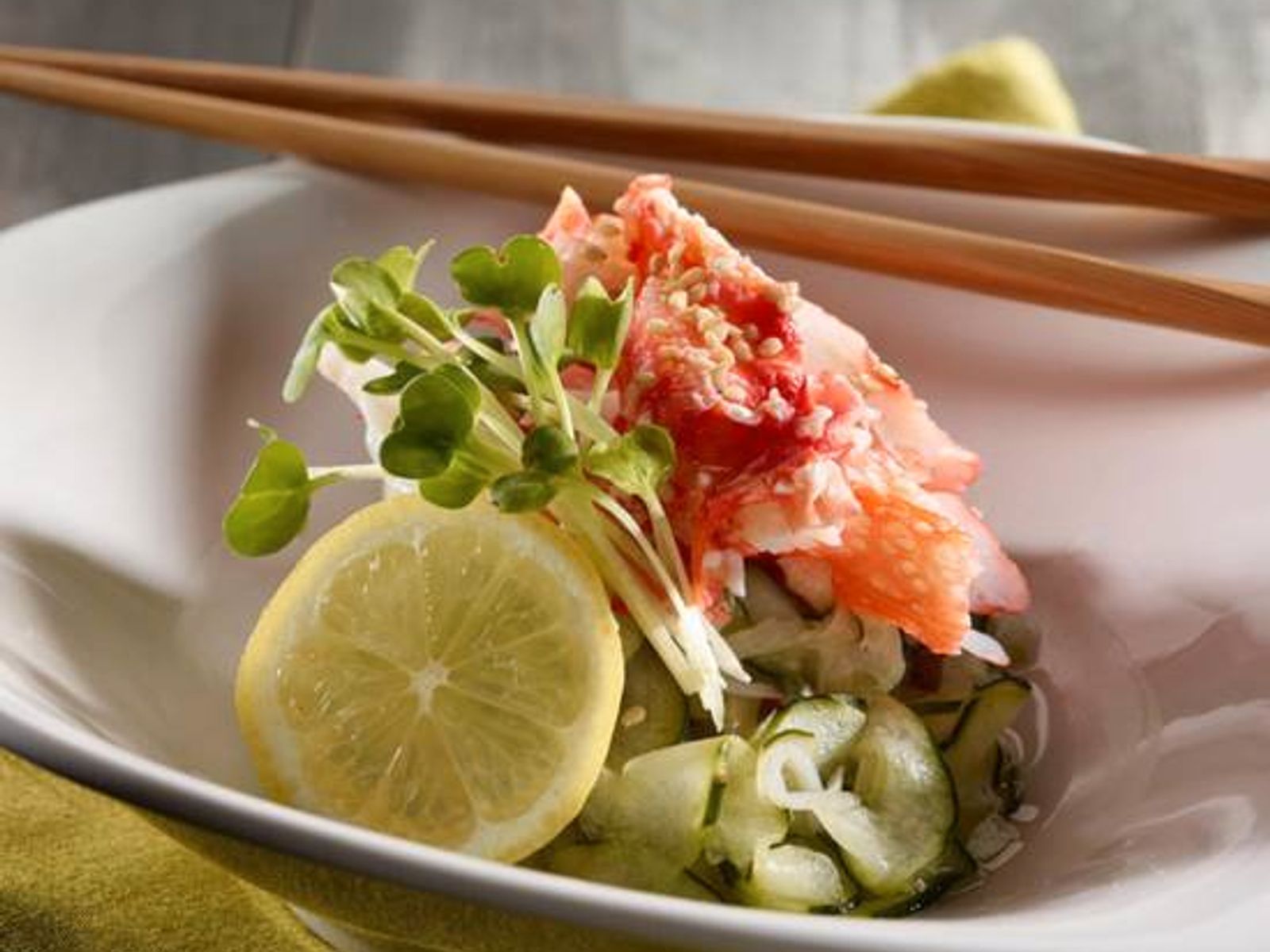 Order Sunomono Salad food online from The Room Sushi Bar store, Los Angeles on bringmethat.com