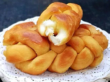 Order Fried Milky Spiral Donut food online from Northern Pasta store, Houston on bringmethat.com