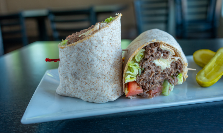 Order Cheesesteak Wrap food online from Santucci Square Pizza store, Hatfield on bringmethat.com