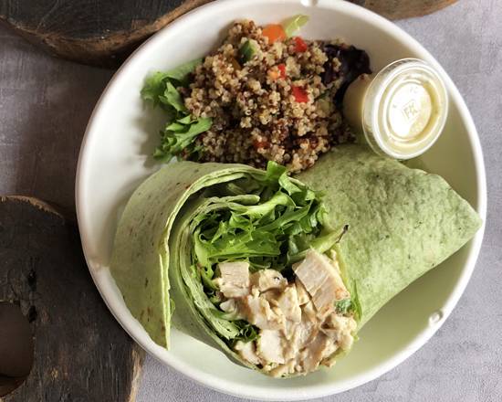 Order Super Chicken Wrap food online from The Urban Juicer - Downtown [Arcade] store, Nashville on bringmethat.com
