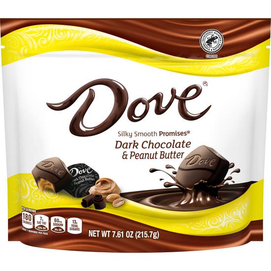 Order DOVE PROMISES Peanut Butter and Dark Chocolate Candy, 7.61 OZ Bag food online from Cvs store, TRAVERSE CITY on bringmethat.com