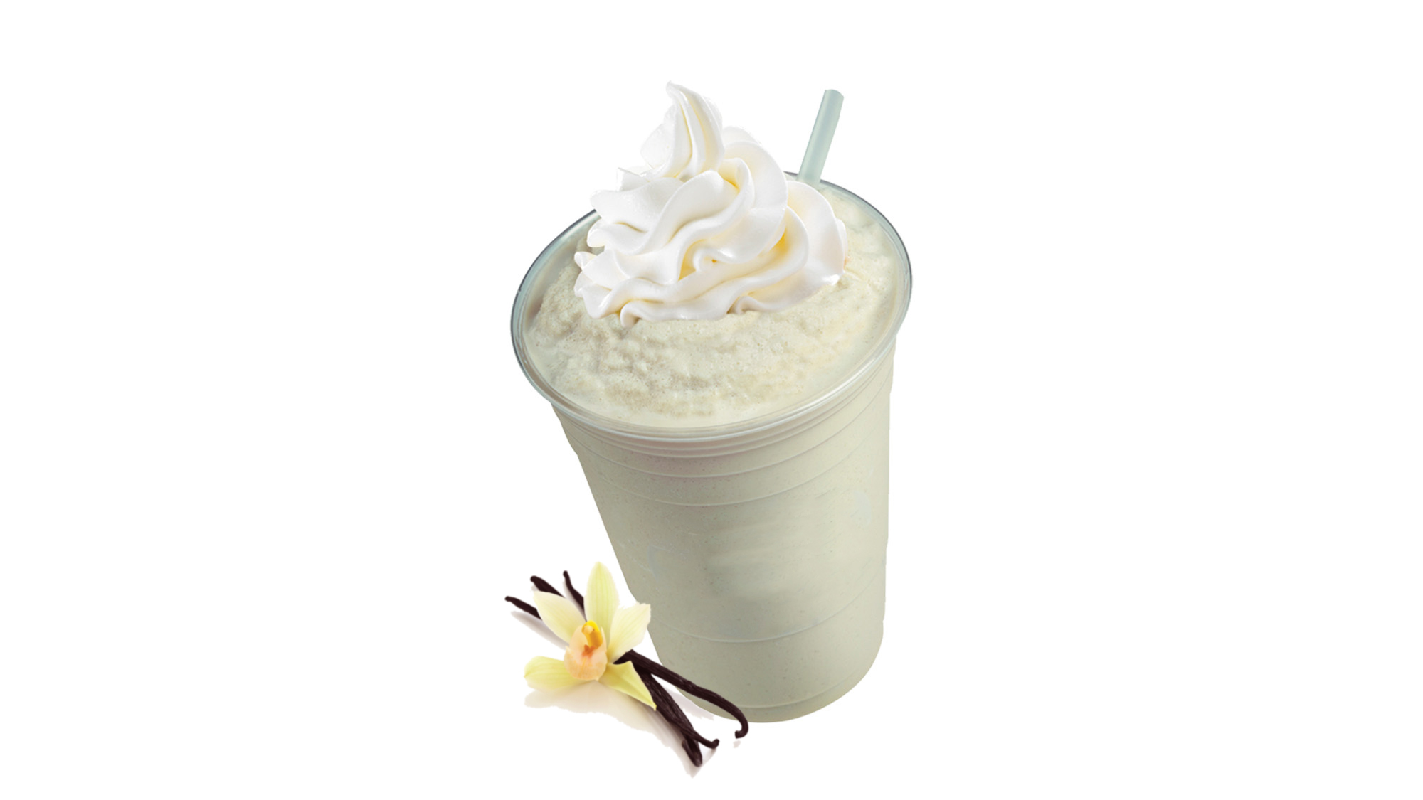 Order Vanilla Iced-Blended Coffee food online from Rainbow Donuts store, Norwalk on bringmethat.com