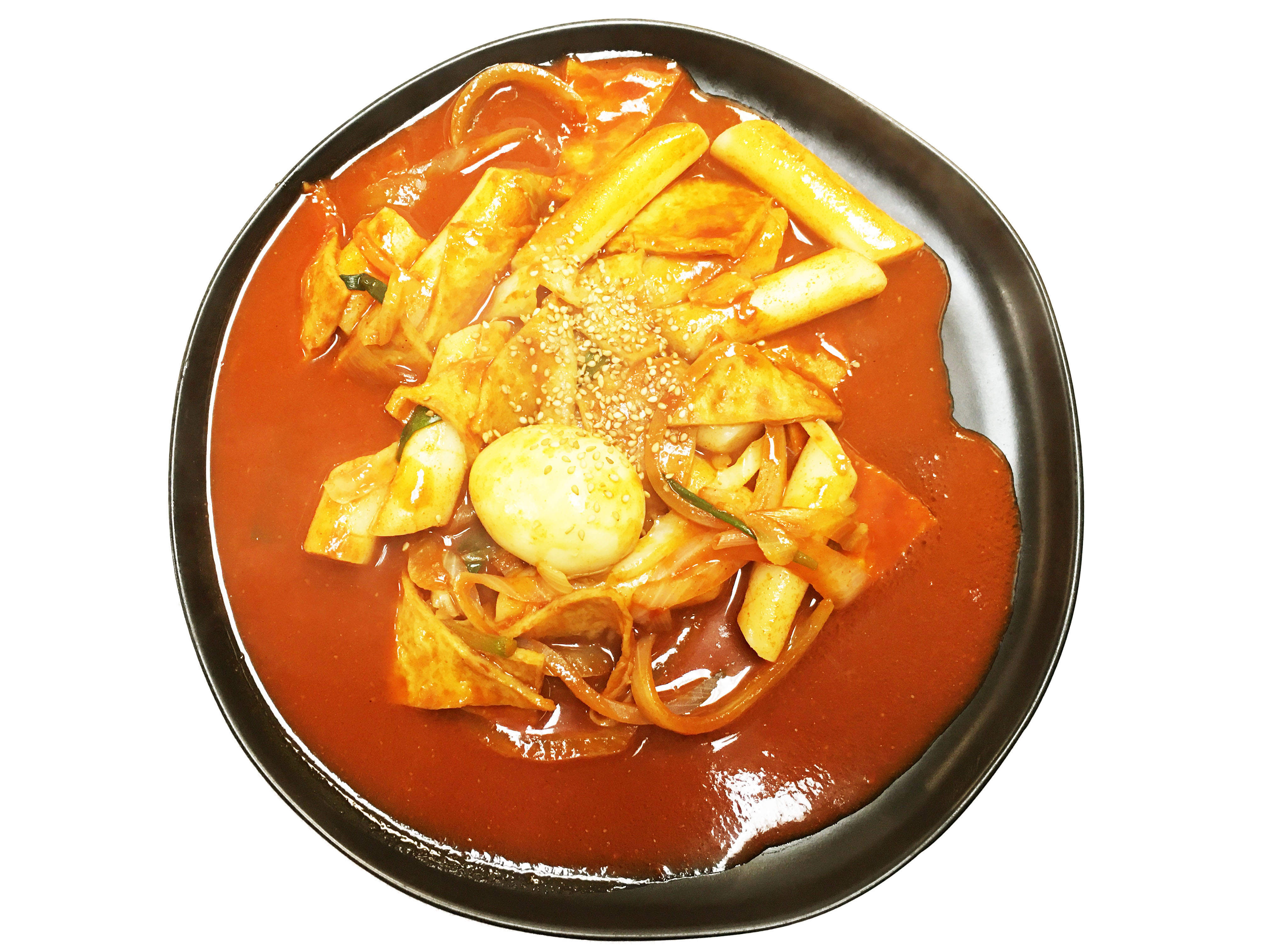 Order Korean Spicy Stir Fried Rice Cake (Tteokbokki) food online from Black Sesame store, Irving on bringmethat.com