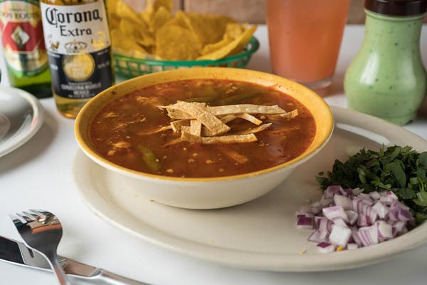 Order Tortilla Soup  food online from Margarita's Mexican Restaurant store, Tyler on bringmethat.com