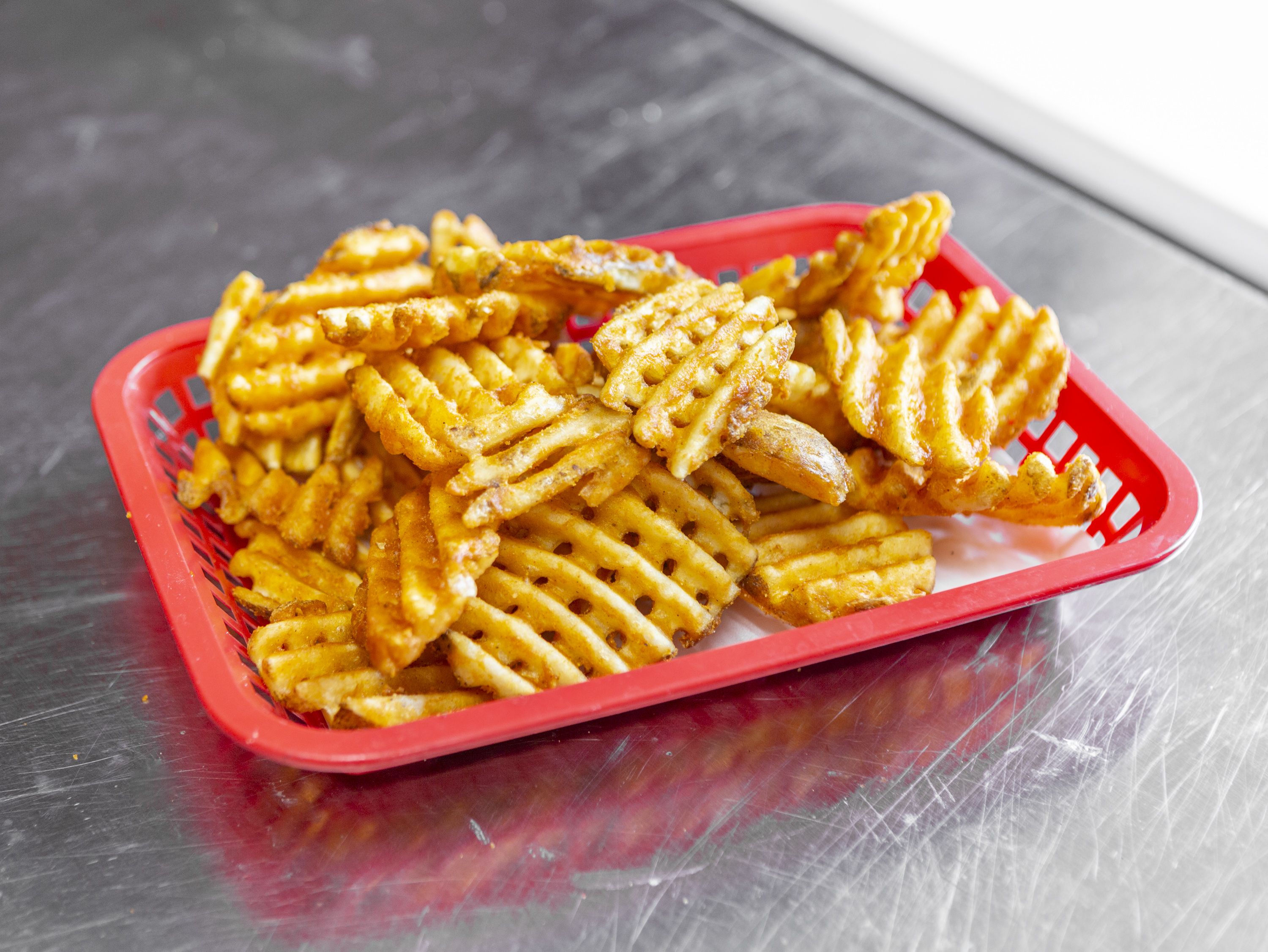 Order Waffle Fries food online from Moe'z Famous Cheesesteaks store, Ann Arbor on bringmethat.com