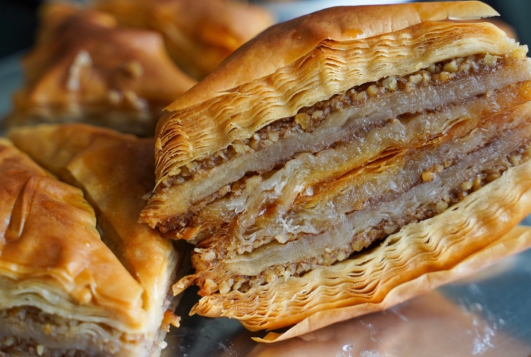 Order MAMA'S BAKLAVA food online from DaddyO's Pizza store, Houston on bringmethat.com