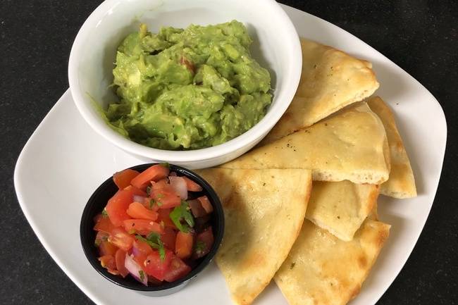 Order Chips & Guac food online from Pizzazz On The Circle store, University Heights on bringmethat.com