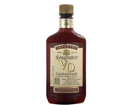 Order Seagram's VO Canadian, 375mL whiskey (40.0% ABV) food online from Tenderloin Liquor store, San Francisco on bringmethat.com