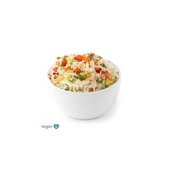 Order Veggie Rice food online from Calif. Chicken Cafe store, Los Angeles on bringmethat.com