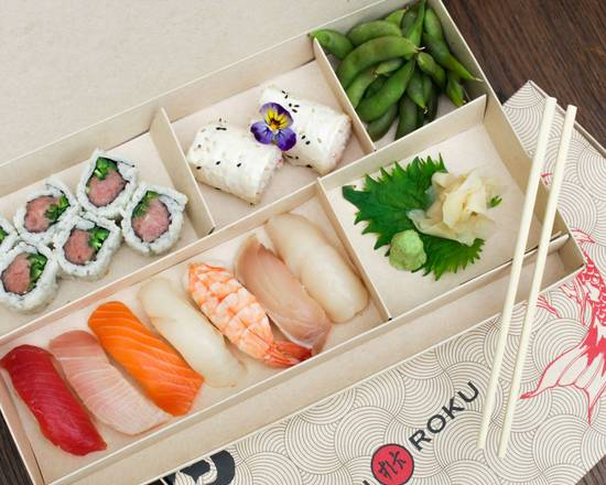 Order The Deluxe Sushi Fix food online from Sushi Roku store, Scottsdale on bringmethat.com
