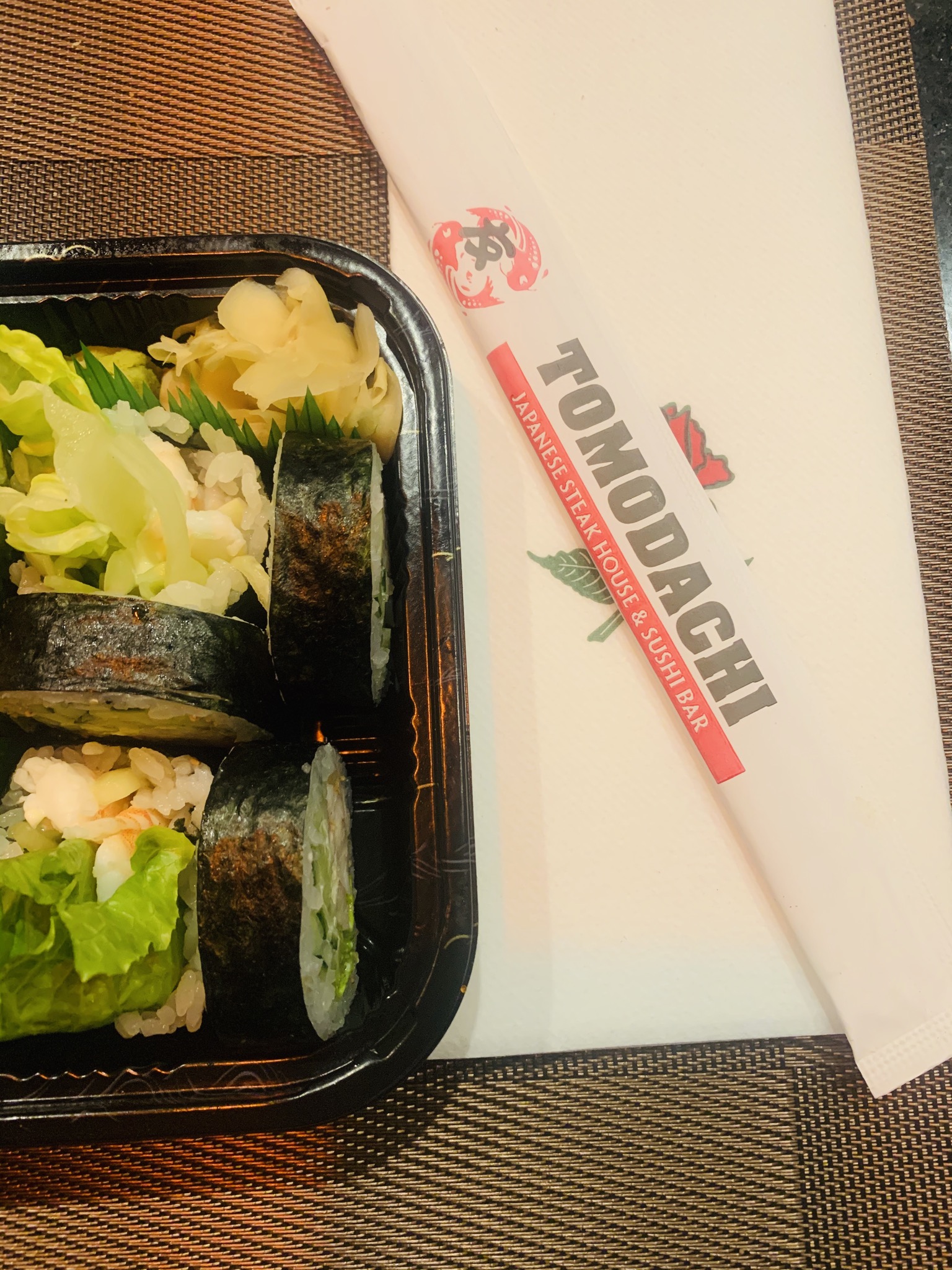 Order 6. Boston Roll food online from Tomodachi Japanese Steakhouse & Sushi Bar store, Royersford on bringmethat.com