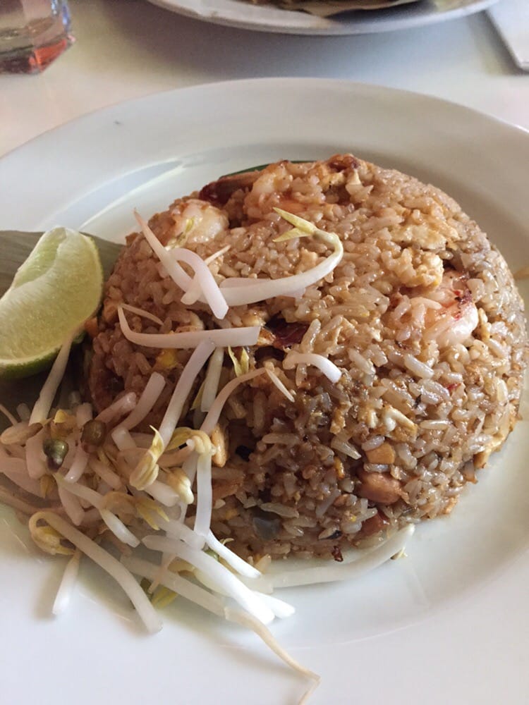 Order Pad Thai Fried Rice food online from Deccan Spice store, New York on bringmethat.com