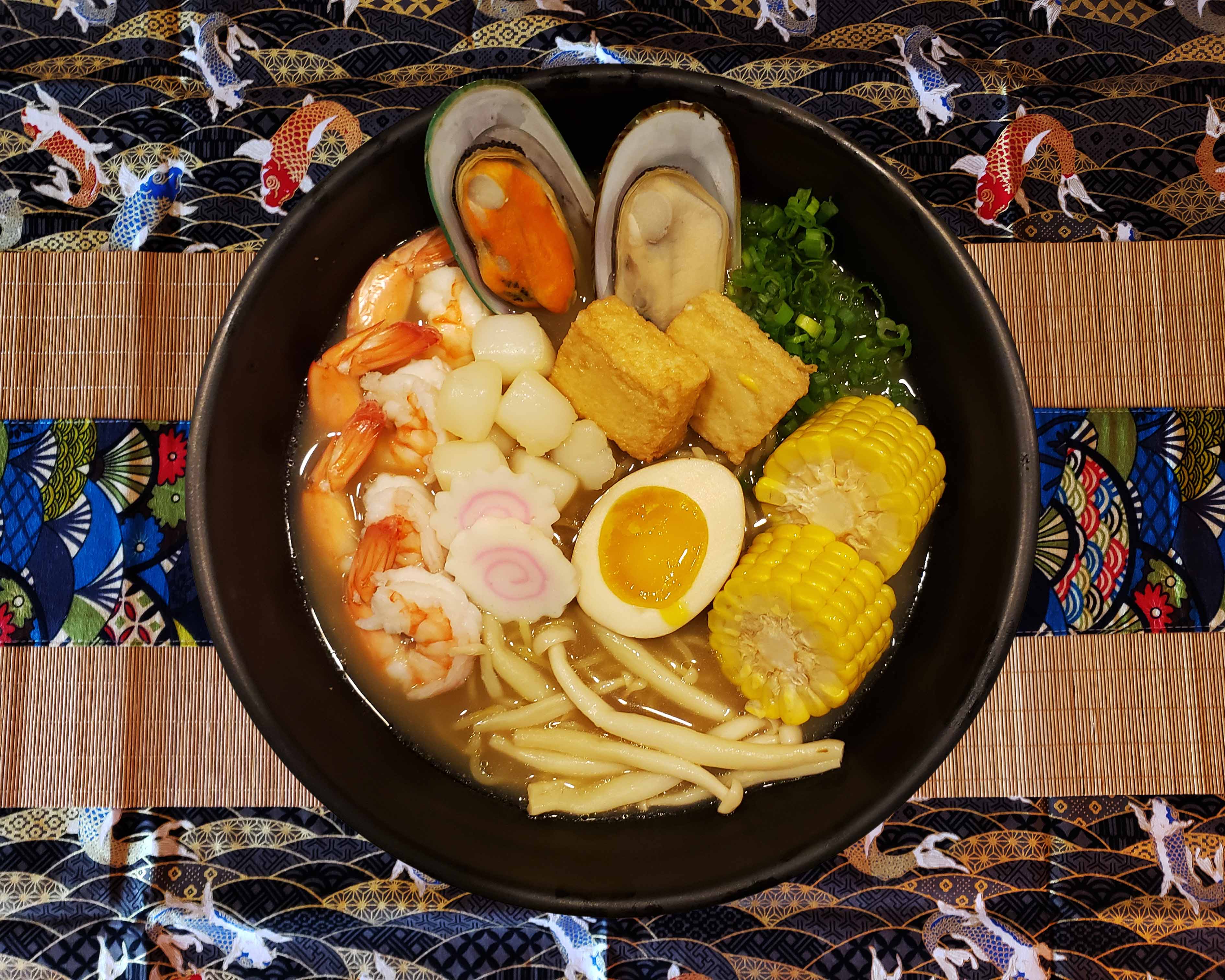 Order Seafood Ramen food online from Chiwa Bistro store, Newark on bringmethat.com