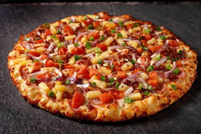 Order Maui Zaui Pizza food online from Round Table Pizza store, Citrus Heights on bringmethat.com