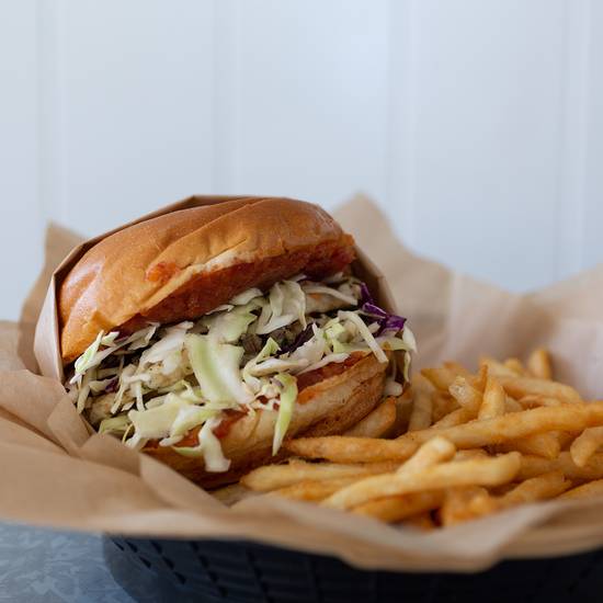 Order Swordfish Sandwich food online from Crazy Fish Grill & Market store, Los Angeles on bringmethat.com