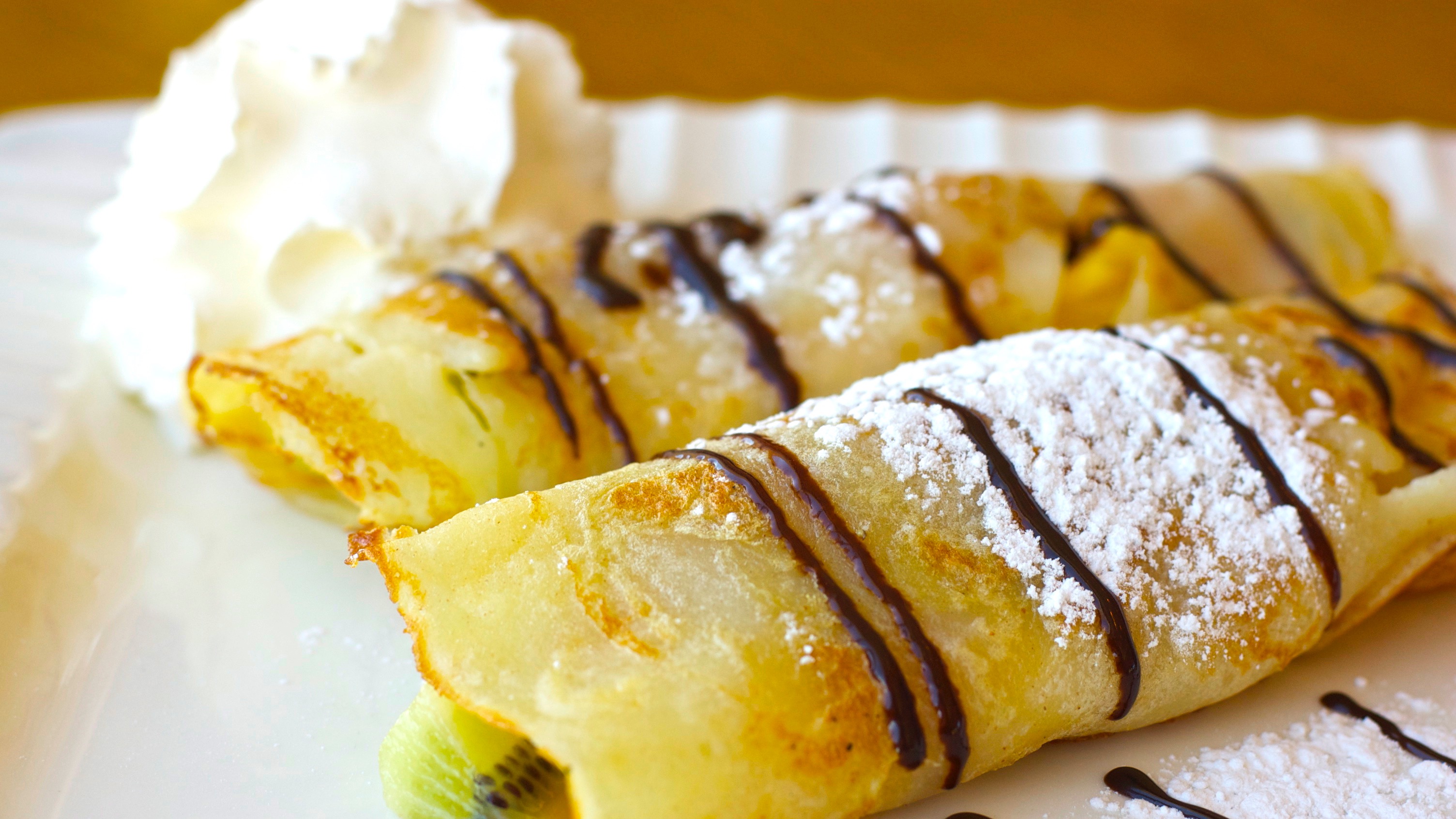 Order Fresh Fruit Crepes food online from All About Cha store, Edmond on bringmethat.com